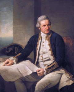 Portrait de James Cook, par Nathaniel Dance-Holland, 1775-1776. Huile sur toile, 127 x 101,6 cm. © National Maritime Museum, Greenwich, Londres, Greenwich Hospital Collection.