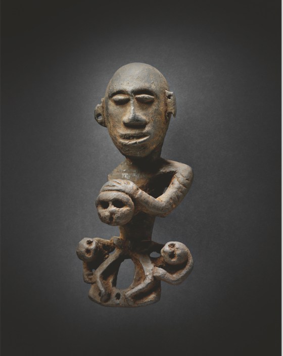 Guerrier aux têtes coupées